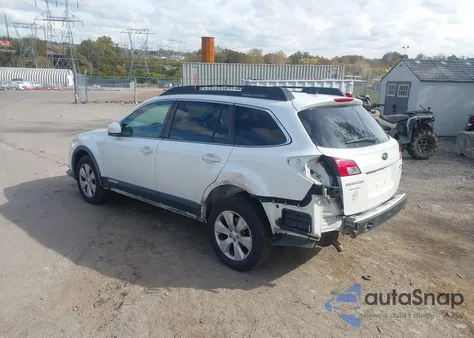 2011 Subaru Outback 2.5I Limited из США, поврежденный, VIN 4S4BRBKC6B3318512
